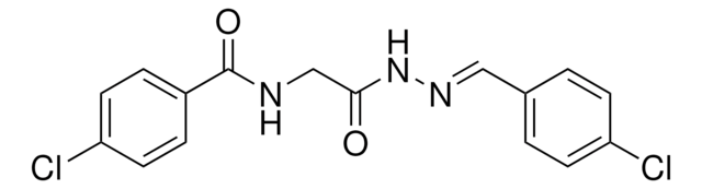4-CHLORO-N-(2-(2-(4-CHLOROBENZYLIDENE)HYDRAZINO)-2-OXOETHYL)BENZAMIDE AldrichCPR