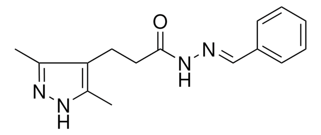 3-(3,5-DIMETHYL-1H-PYRAZOL-4-YL)-PROPIONIC ACID BENZYLIDENE-HYDRAZIDE AldrichCPR