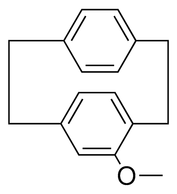 5-METHOXY-TRICYCLO(8.2.2.2(4,7))HEXADECA-1(13),4(16),5,7(15),10(14),11-HEXAENE AldrichCPR