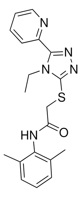N-(2,6-DIMETHYLPHENYL)-2-{[4-ETHYL-5-(2-PYRIDINYL)-4H-1,2,4-TRIAZOL-3-YL]SULFANYL}ACETAMIDE AldrichCPR