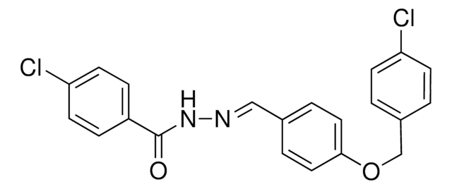 4-CHLORO-N'-(4-((4-CHLOROBENZYL)OXY)BENZYLIDENE)BENZOHYDRAZIDE AldrichCPR