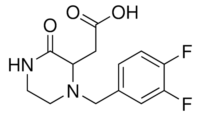 [1-(3,4-Difluorobenzyl)-3-oxo-2-piperazinyl]acetic acid AldrichCPR