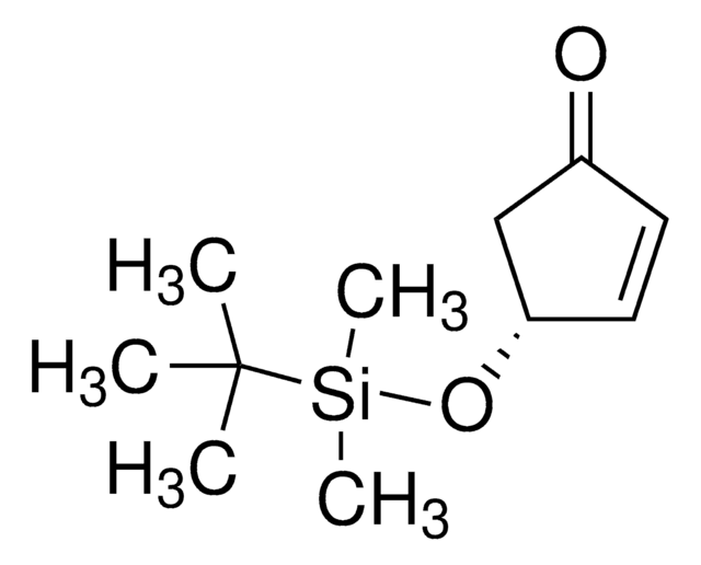 (4R)-4-{[TERT-BUTYL(DIMETHYL)SILYL]OXY}-2-CYCLOPENTEN-1-ONE AldrichCPR