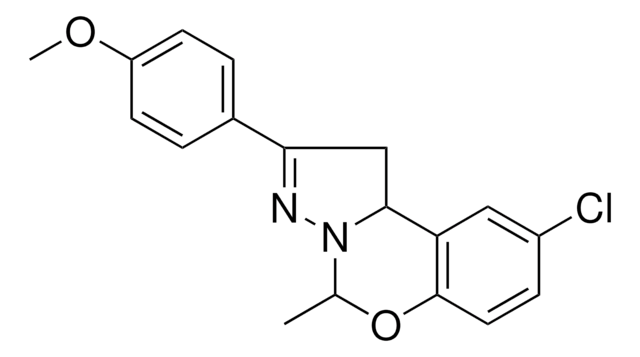8-CL-2-(4-MEO-PH)-4-ME-1,9B-DIHYDRO-5-OXA-3,3A-DIAZA-CYCLOPENTA(A)NAPHTHALENE AldrichCPR
