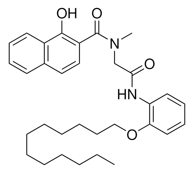 N-(2-(2-(DODECYLOXY)ANILINO)-2-OXOETHYL)-1-HYDROXY-N-METHYL-2-NAPHTHAMIDE AldrichCPR