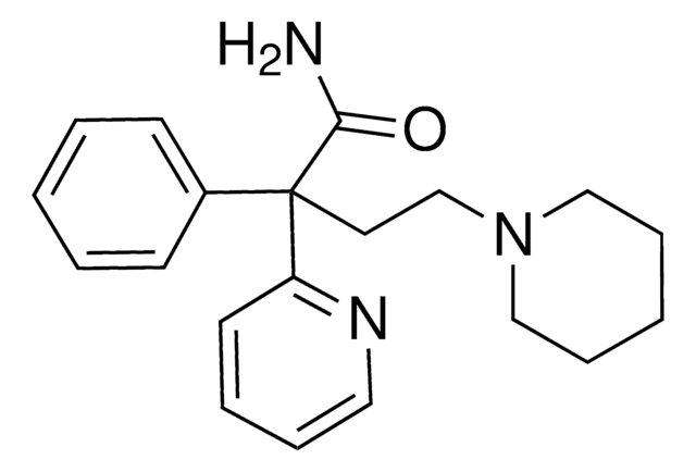 2-phenyl-4-(1-piperidinyl)-2-(2-pyridinyl)butanamide AldrichCPR