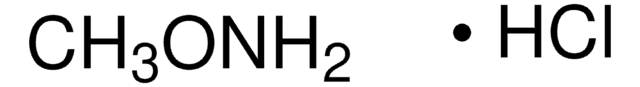 Methoxyamine hydrochloride for GC derivatization, LiChropur&#8482;, 97.5-102.5% (AT)