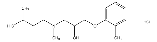 1-[isopentyl(methyl)amino]-3-(2-methylphenoxy)-2-propanol hydrochloride AldrichCPR