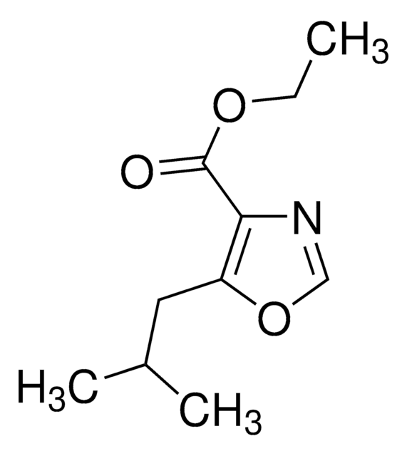 Ethyl 5-isobutyl-1,3-oxazole-4-carboxylate AldrichCPR