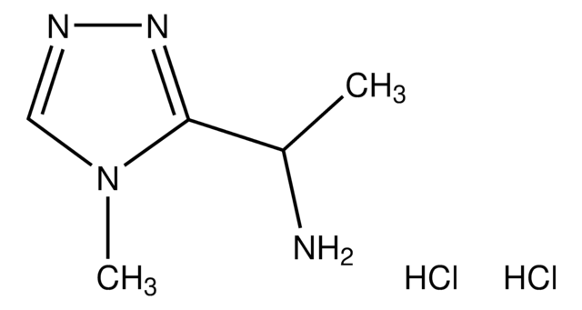 [1-(4-Methyl-4H-1,2,4-triazol-3-yl)ethyl]amine dihydrochloride AldrichCPR