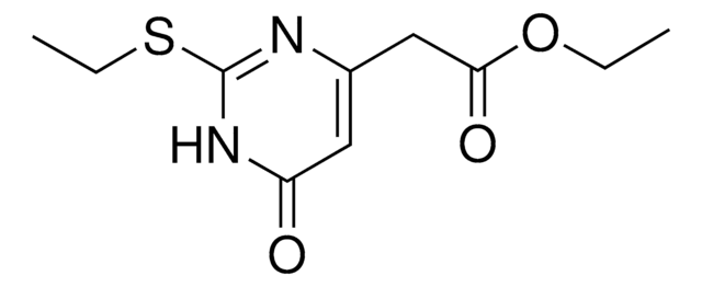 ETHYL [2-(ETHYLSULFANYL)-6-OXO-1,6-DIHYDRO-4-PYRIMIDINYL]ACETATE AldrichCPR