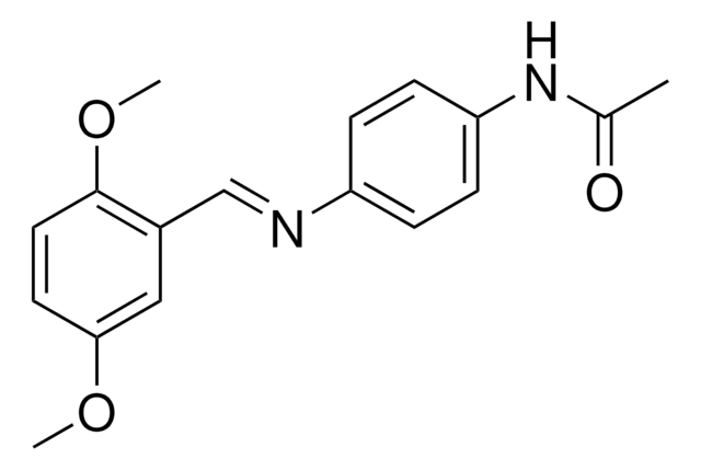 N-(4-((2,5-DIMETHOXY-BENZYLIDENE)-AMINO)-PHENYL)-ACETAMIDE AldrichCPR