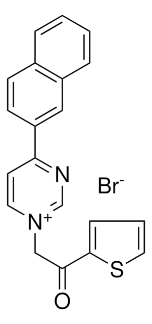 4-(2-NAPHTHYL)-1-(2-OXO-2-(2-THIENYL)ETHYL)PYRIMIDIN-1-IUM BROMIDE AldrichCPR