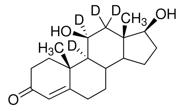 11&#946;-Hydroxytestosterone-(9,11,12,12-d4) &#8805;98 atom % D, &#8805;95% (CP)