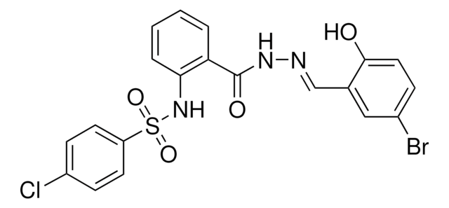 N-(2-((2-(5-BR-2-HO-BENZYLIDENE)HYDRAZINO)CARBONYL)PH)-4-CL-BENZENESULFONAMIDE AldrichCPR