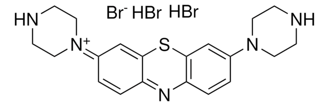 1-(7-(1-PIPERAZINYL)-3H-PHENOTHIAZIN-3-YLIDENE)PIPERAZIN-1-IUM BROMIDE 2 HBR AldrichCPR