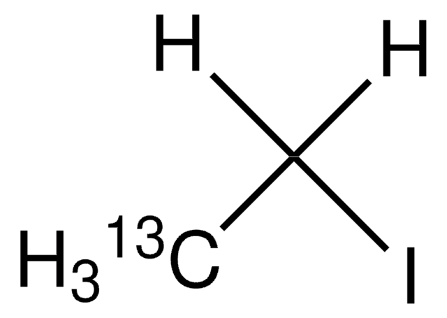 Iodoethane-2-13C 99 atom % 13C, 99% (CP), contains copper as stabilizer
