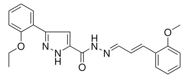 3-(2-ETHOXY-PH)-N'-(3-(2-MEO-PH)-2-PROPENYLIDENE)-1H-PYRAZOLE-5-CARBOHYDRAZIDE AldrichCPR