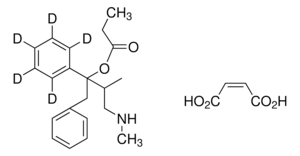 (±)-Norpropoxyphene-d5 maleate solution 1.0 mg/mL in methanol (as free base), ampule of 1 mL, certified reference material, Cerilliant®