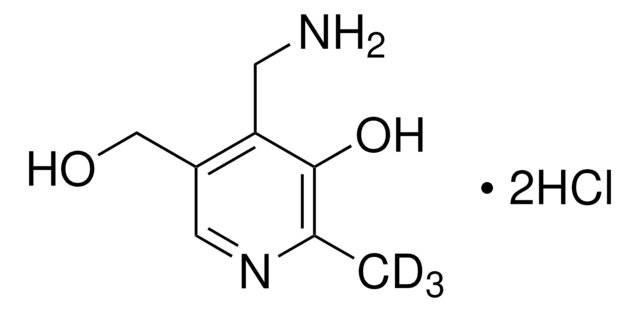 吡哆胺-甲基-d3 二盐酸盐 98 atom % D, 98% (CP)