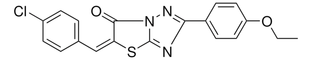 5-(4-CL-BENZYLIDENE)-2-(4-ETHOXY-PH)(1,3)THIAZOLO(3,2-B)(1,2,4)TRIAZOL-6(5H)-ONE AldrichCPR