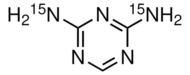 2,4-Diamino-15N2-1,3,5-triazine 98 atom % 15N, 99% (CP)