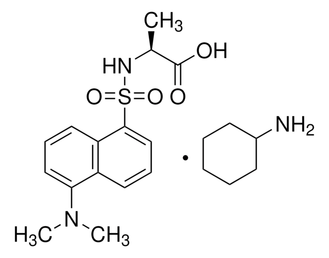 Dansyl-L-alanine cyclohexylammonium salt fluorescent amino acid