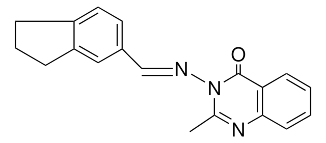 3-(5-INDANYLMETHYLENEAMINO)-2-METHYL-4(3H)-QUINAZOLONE AldrichCPR
