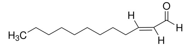 反式 -2-十二烯醛 &#8805;93%, stabilized, FG