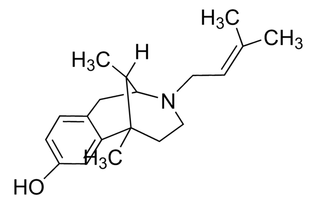 喷他佐辛 溶液 1.0&#160;mg/mL in methanol, ampule of 1&#160;mL, certified reference material, Cerilliant&#174;