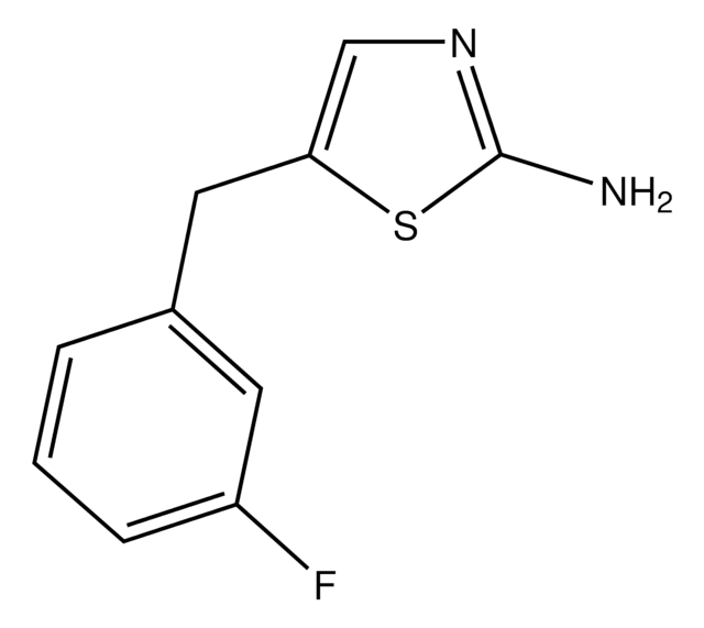 5-(3-Fluorobenzyl)-1,3-thiazol-2-amine AldrichCPR