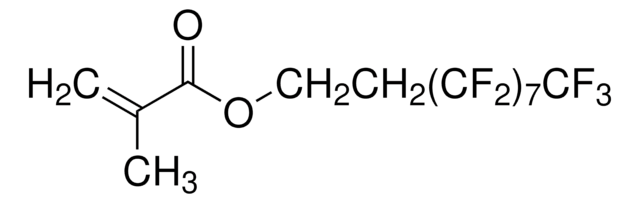 3,3,4,4,5,5,6,6,7,7,8,8,9,9,10,10,10-Heptadecafluorodecyl methacrylate contains MEHQ as inhibitor, 97%