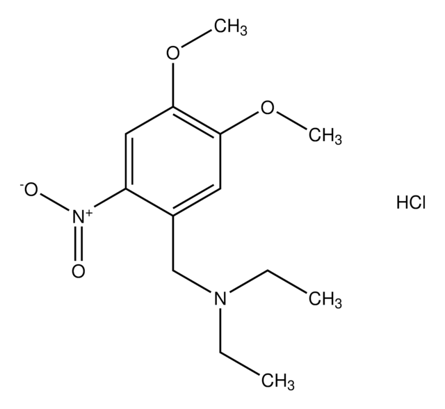 N-(4,5-dimethoxy-2-nitrobenzyl)-N-ethylethanamine hydrochloride AldrichCPR