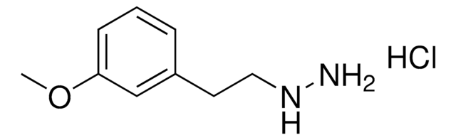 1-[2-(3-Methoxyphenyl)ethyl]hydrazine hydrochloride AldrichCPR