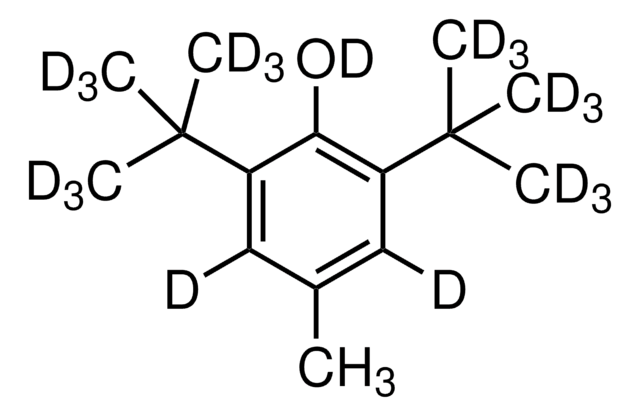 2,6-Di(tert-butyl-d9)-4-methyl(phenol-3,5,O-d3) &#8805;98 atom % D, &#8805;98% (CP)