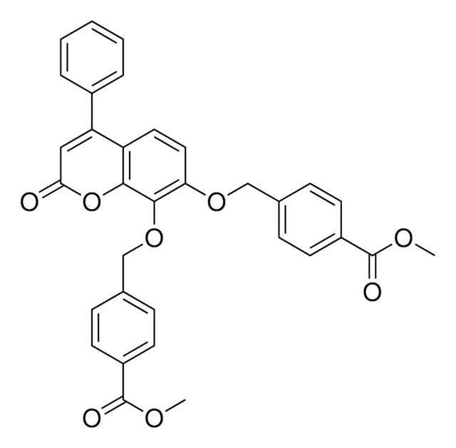 METHYL 4-{[(7-{[4-(METHOXYCARBONYL)BENZYL]OXY}-2-OXO-4-PHENYL-2H-CHROMEN-8-YL)OXY]METHYL}BENZOATE AldrichCPR