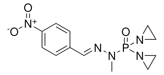 P,P-DI(1-AZIRIDINYL)-N-ME-N'-((4-NITROPHENYL)METHYLIDENE)PHOSPHINIC HYDRAZIDE AldrichCPR