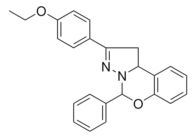 ETHYL 4-(5-PHENYL-1,10B-DIHYDROPYRAZOLO(1,5-C)(1,3)BENZOXAZIN-2-YL)PHENYL ETHER AldrichCPR