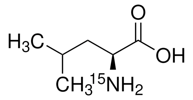 L-亮氨酸-15N 98 atom % 15N, endotoxin tested