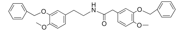 2-(3-BENZYLOXY-4-MEO-PH)-N-(2-(3-BENZYLOXY-4-METHOXY-PHENYL)-ETHYL)-ACETAMIDE AldrichCPR
