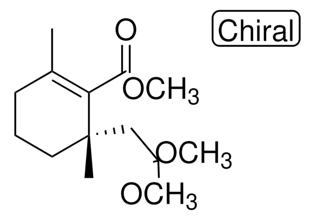 METHYL (6S)-6-(2,2-DIMETHOXYETHYL)-2,6-DIMETHYL-1-CYCLOHEXENE-1-CARBOXYLATE AldrichCPR