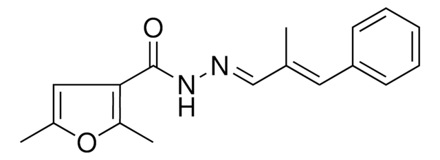 2,5-DIMETHYL-FURAN-3-CARBOXYLIC ACID (2-METHYL-3-PHENYL-ALLYLIDENE)-HYDRAZIDE AldrichCPR