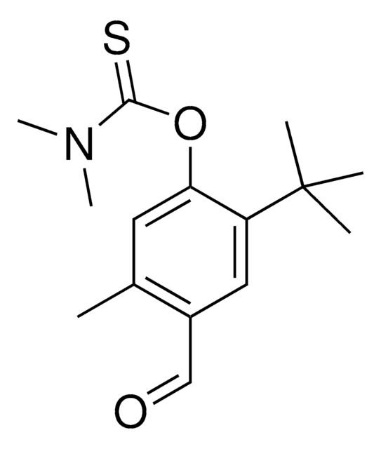 o-(2-tert-Butyl-4-formyl-5-methylphenyl) dimethylthiocarbamate AldrichCPR