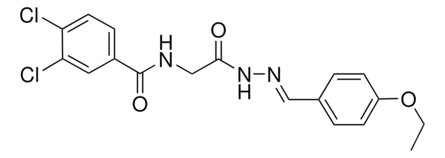 3,4-DICHLORO-N-(2-(2-(4-ETHOXYBENZYLIDENE)HYDRAZINO)-2-OXOETHYL)BENZAMIDE AldrichCPR
