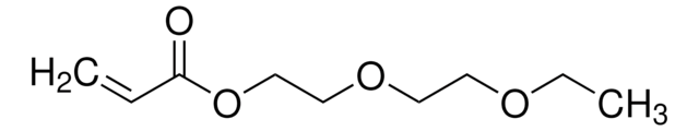 Di(ethylene glycol) ethyl ether acrylate technical grade, contains 1000&#160;ppm monomethyl ether hydroquinone as inhibitor