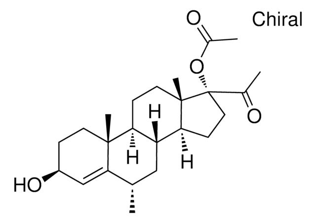 (3beta,6alpha)-3-hydroxy-6-methyl-20-oxopregn-4-en-17-yl acetate AldrichCPR