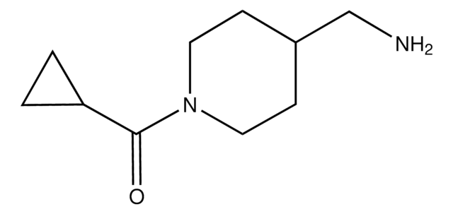 1-[1-(Cyclopropylcarbonyl)piperidin-4-yl]methanamine AldrichCPR
