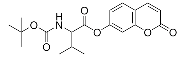2-TERT-BUTOXYCARBONYLAMINO-3-METHYL-BUTYRIC ACID 2-OXO-2H-CHROMEN-7-YL ESTER AldrichCPR