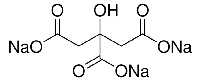柠檬酸 三钠盐 anhydrous, &#8805;98% (GC)
