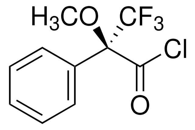 (S)-(+)-&#945;-Methoxy-&#945;-(trifluoromethyl)phenylacetyl chloride for chiral derivatization, LiChropur&#8482;, &#8805;99.0%